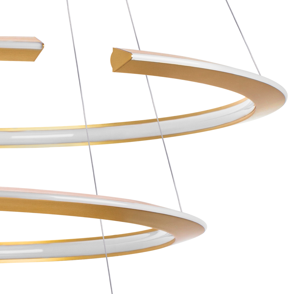 814233 Люстра VIRATA LED 105W 5250LM ЗОЛОТО 3000K