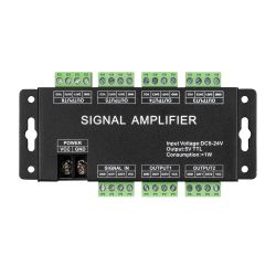 Усилитель сигнала LN-SPI-6CH (5-24V) (Arlight, IP20 Металл, 1 год) 033094