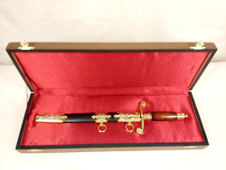 Кортик офицерский кож.ножны "Морской" (Златоуст)