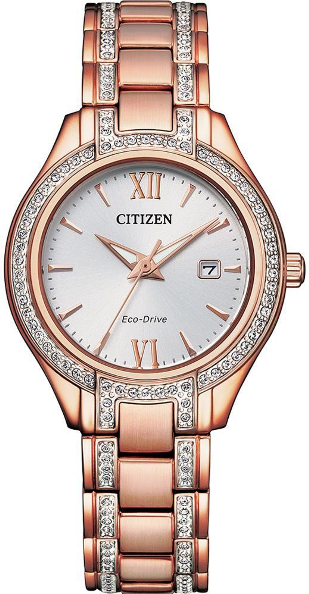 Женские японские наручные часы Citizen FE1233-52A