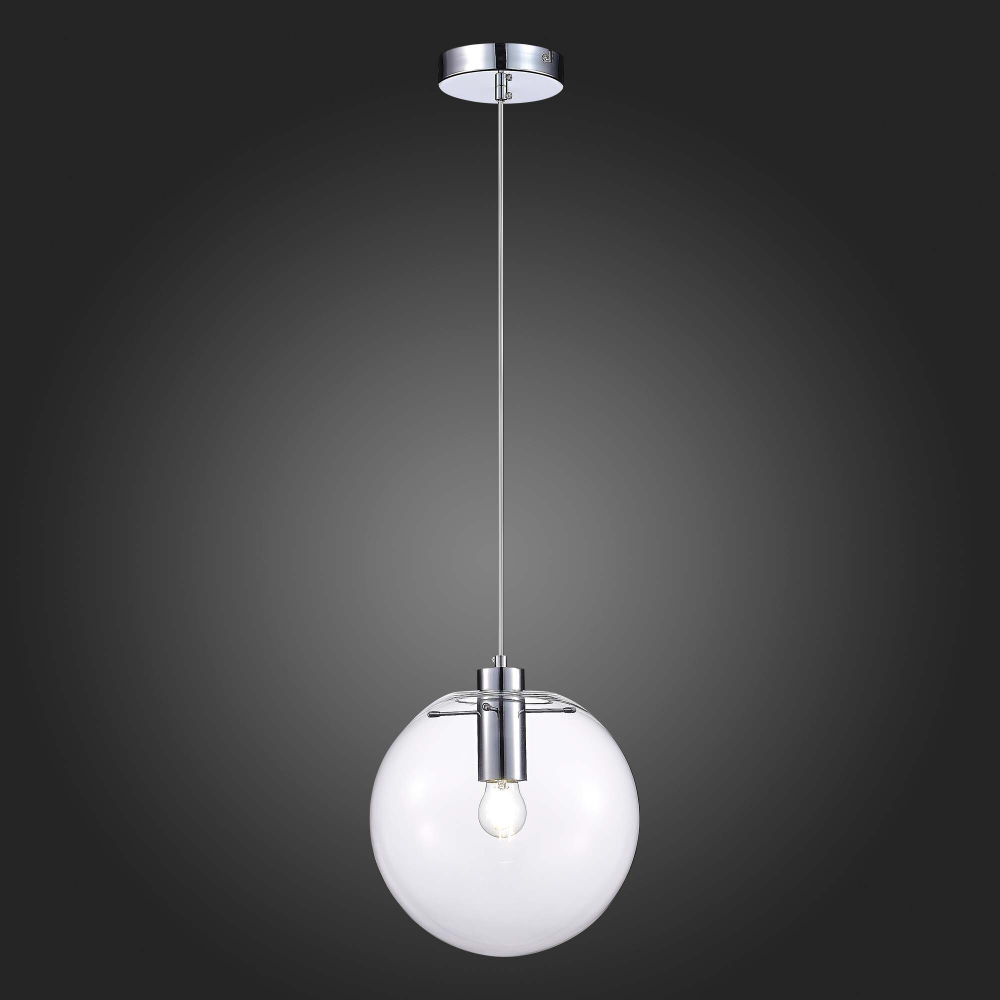 SL1056.113.01 Подвес ST-Luce Хром/Прозрачный E27 1*60W