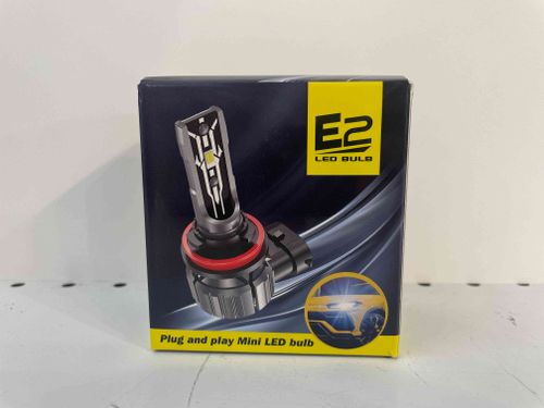 H11 / Комплект светодиодных ламп E2 LED BULB 6000K (2 шт./ комплект)