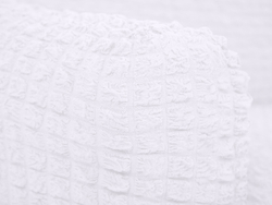 Чехол Модерн на 3-х местный диван, цвет Белый