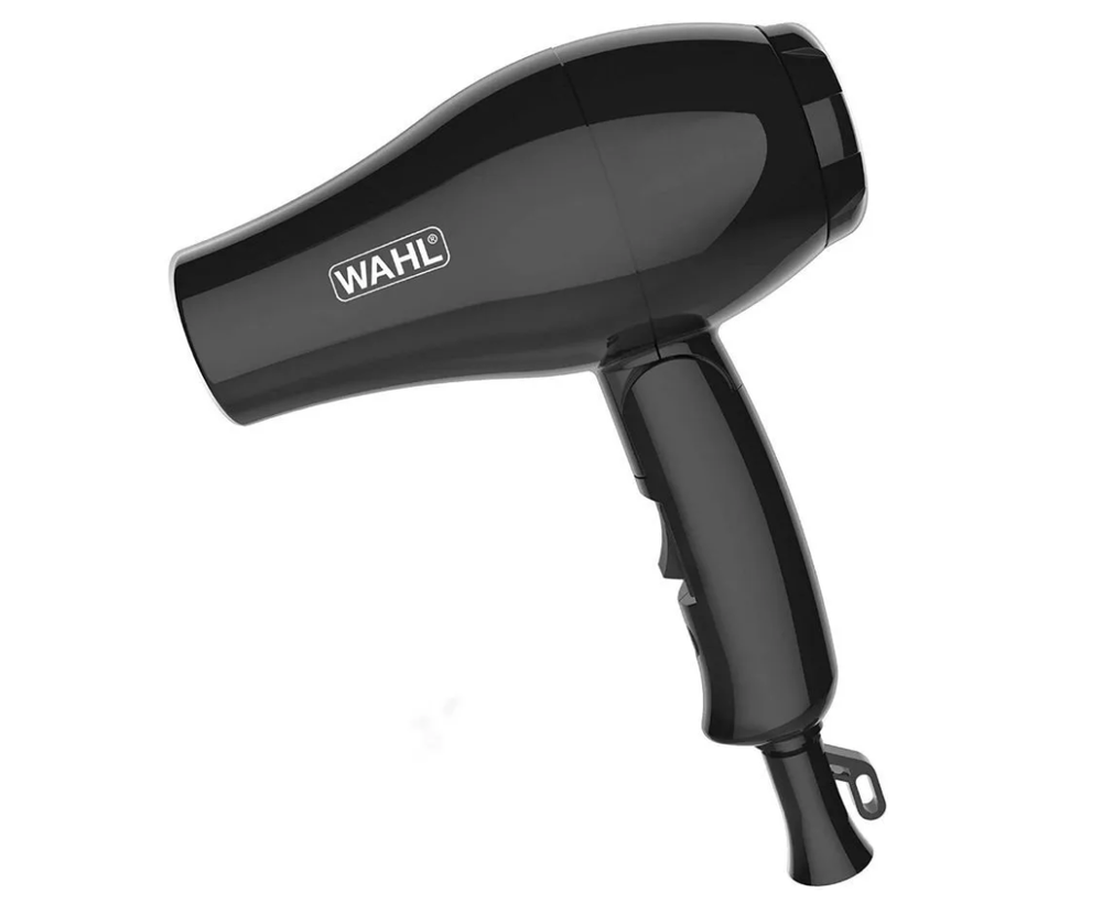 Фен Wahl Travel 3402-0470, складная ручка, 2 насадки, 1000Вт