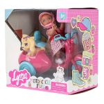 Кукла тип модница с аксесс. коробка 4608