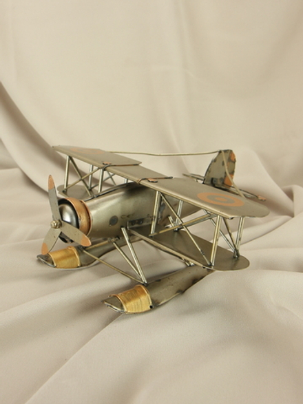 R&D Модель самолета биплана британских ВМС 2МВ, неокрашенный