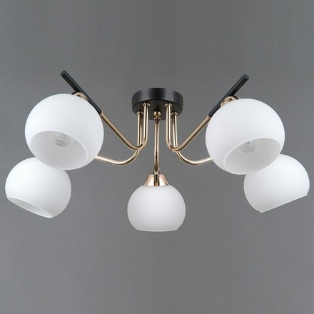 Потолочная люстра ILLUMICO LIBRA IL0713-5CSQ-24 BK FGD LIBRA