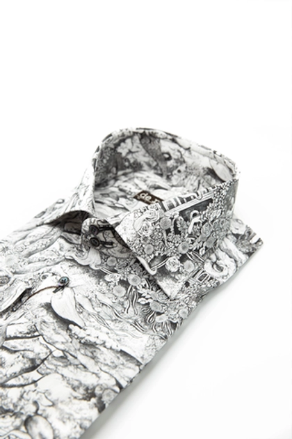 Рубашка с принтом "Русалочка"