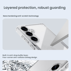 Прозрачный силиконовый чехол Nillkin Nature Pro для Samsung Galaxy S25+