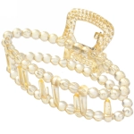 Заколка-краб для волос на блистере «Cruella- Овал», микс 6 цветов, 9,5 см