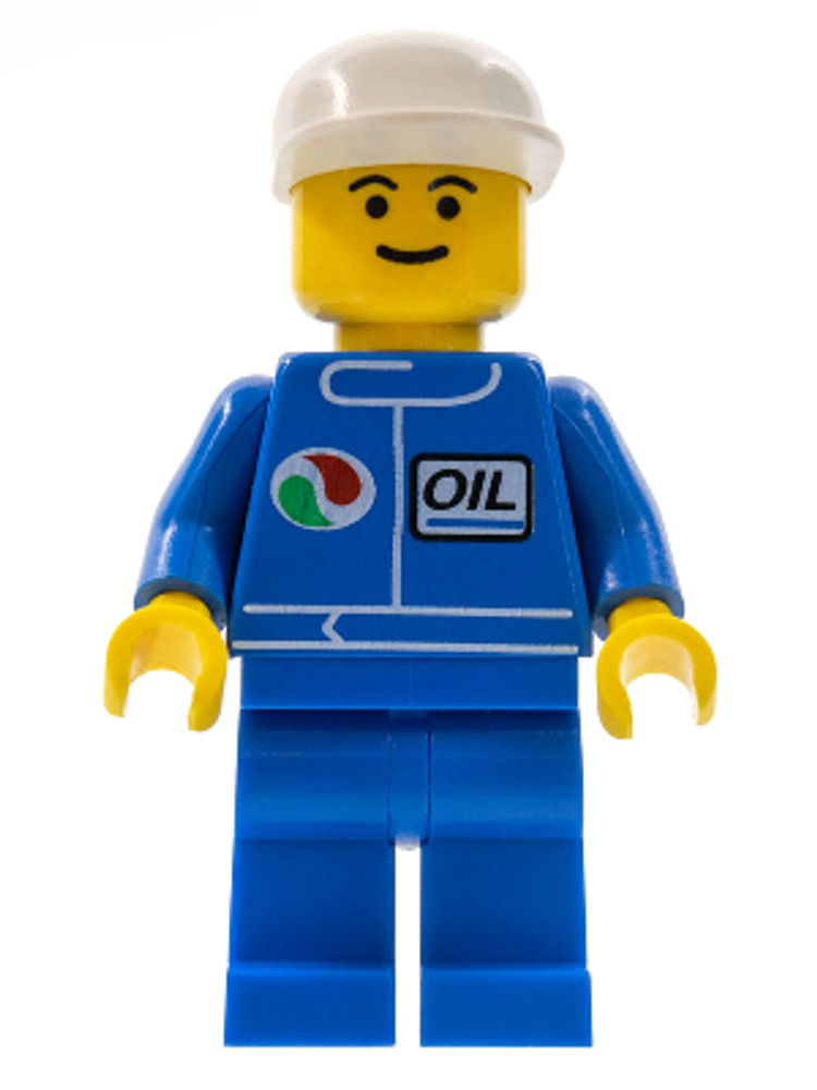 Минифигурка LEGO oct005 Заправщик Октан