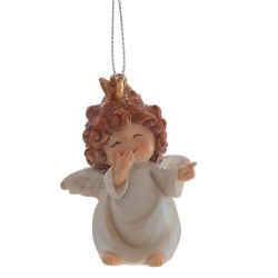 GAEM Фигурка декоративная подвесная"Ангелочек", L4,5 W3 H6,5 см, 4в.