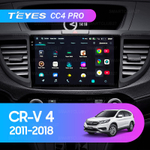 Teyes CC4 Pro 10,2" для Honda CR-V 4 2011-2018