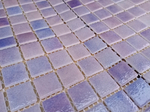 Мозаика стеклянная Atlantis Purple/Атлантика фиолетовый (24х24) 315х315х4 мм (шт)