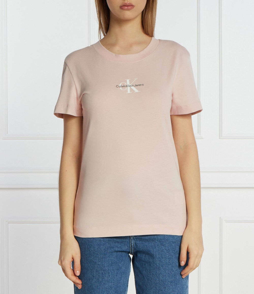 Футболка CALVIN KLEIN JEANS - пудро-розовый(J20J222564)