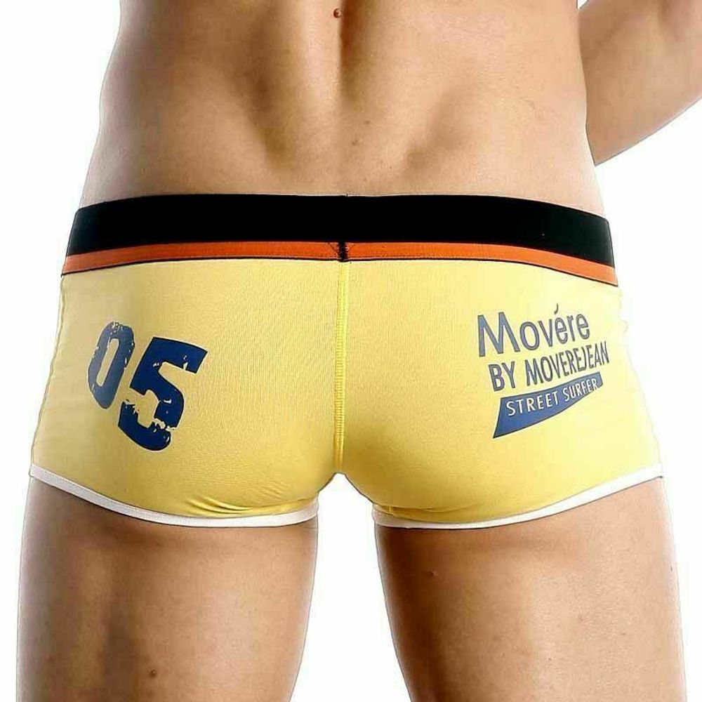 Мужские трусы хипсы Movere Surfer 05 Yellow Hipster