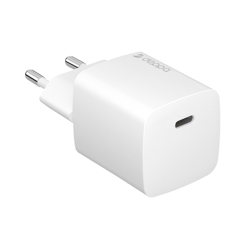 Сетевое зарядное устройство Wall Charger USB-C, 20Вт, PD, GaN, белый