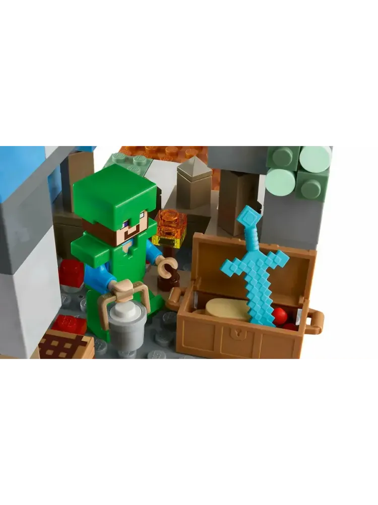 Конструктор Minecraft 21243 Ледяные вершины