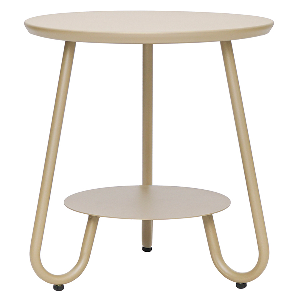 Столик stian, D50 см, бежевый