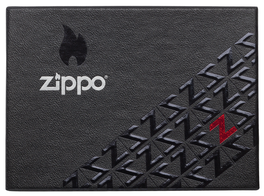 Зажигалка Zippo Armor с покрытием High Polish Chrome, латунь/сталь, серебристая, 36x12x56 мм