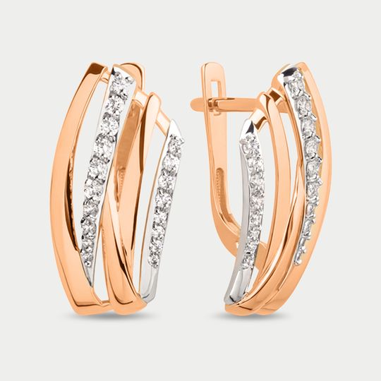 Серьги золотые