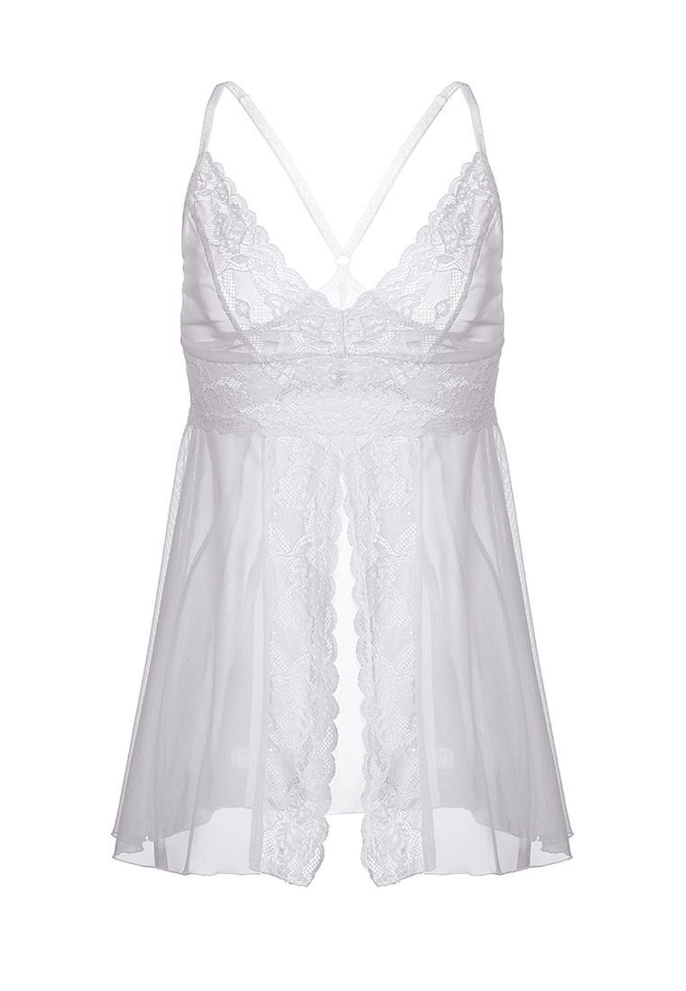 Комбинация бэби-долл с разрезом спереди Nataliya (Размер: 50-52) (Цвет: черный)