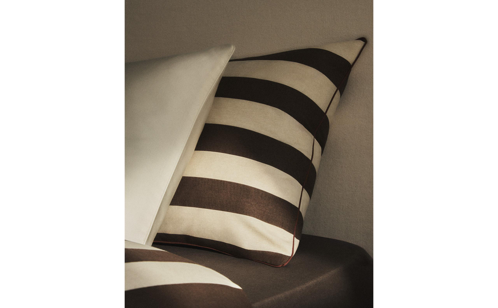 Наволочка Zara Home, хлопок 100%, в полоску, 6161/091 · арт. 6161/091-2