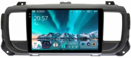 Магнитола для Peugeot Traveller/Expert, Citroen SpaceTourer/Jumpy, Opel Zafira Life/Vivaro - Teyes CC4 монитор 9.2" 2K QLED на Android 14, Snapdragon 680, DSP, CarPlay, 4G SIM-слот