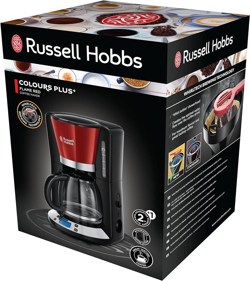Кофеварка капельная Russell Hobbs 24031-56 красный/черный