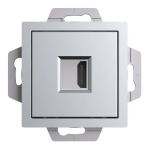 ATLASDESIGN РОЗЕТКА HDMI, механизм, АЛЮМИНИЙ
