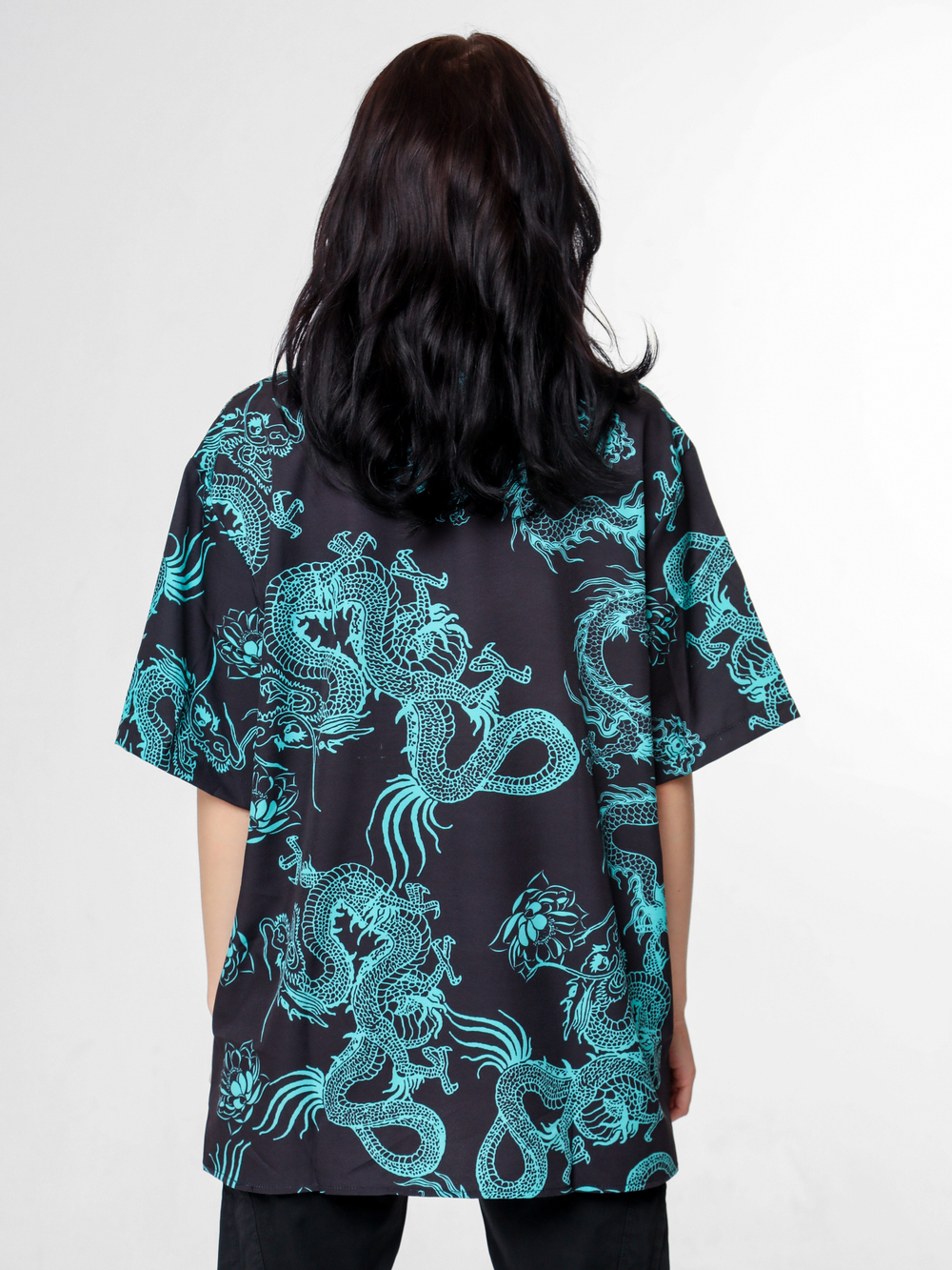 Рубашка с принтом dragon