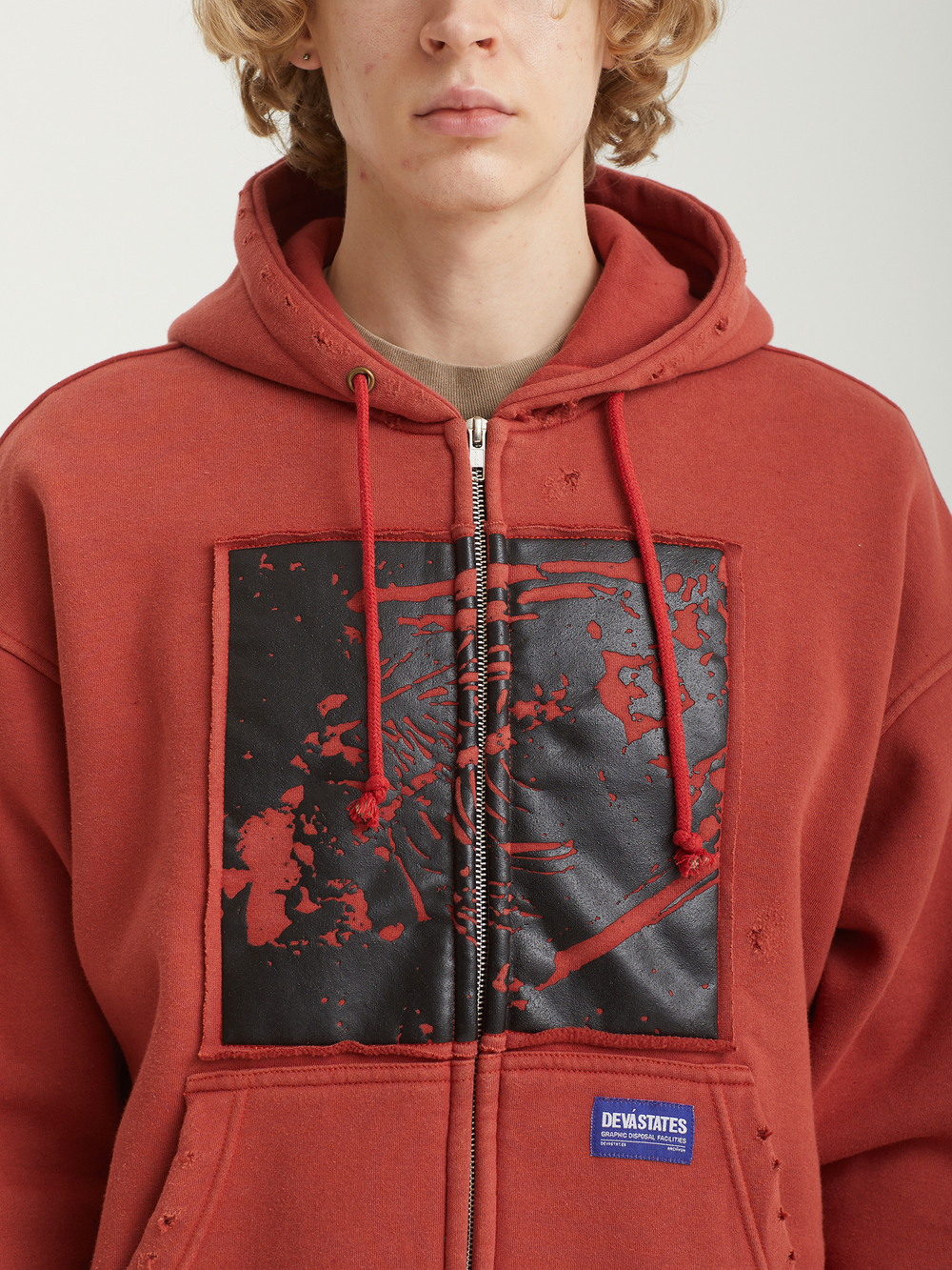 Мужская Толстовка Zip-up - Agony