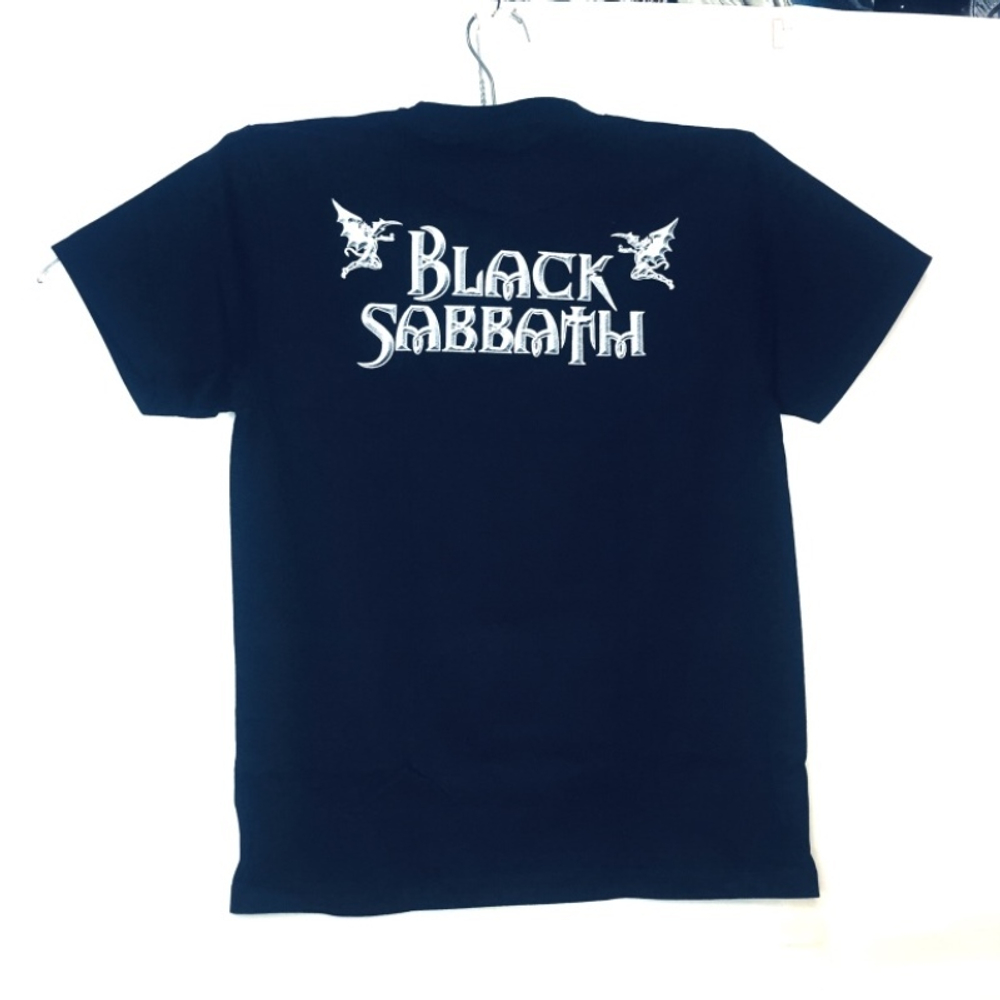 Футболка тайланд Black sabbath два ангелочка (XS)