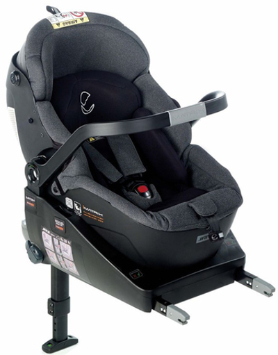 Автокресло Jane Concord IMatrix ISize c базой Isofix Comfy 0-18 мес Cold Black