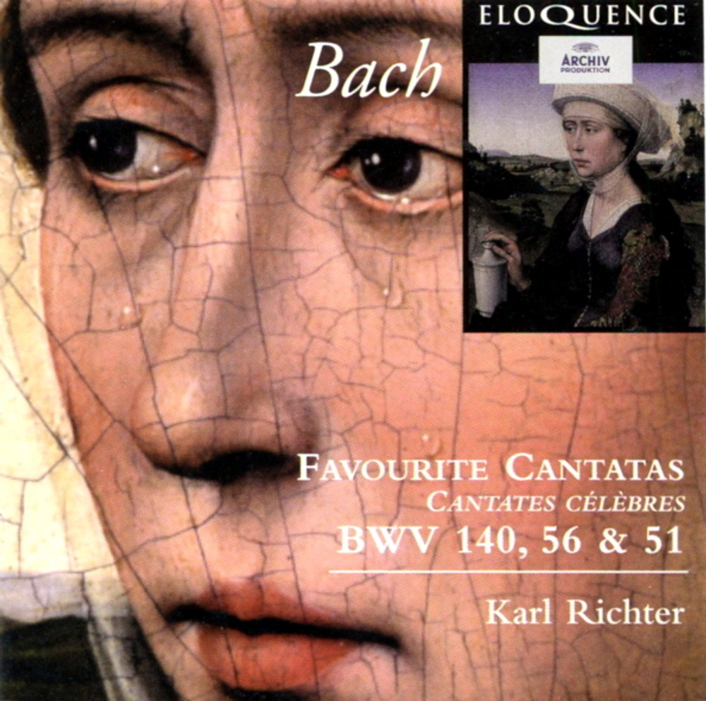 Munchener Bach-Orchester, Munchener Bach-Chor, Karl Richter / Johann Sebastian Bach: Favourite Cantatas BWV 140, 56 & 51 (CD)