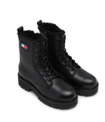 Кожаные ботильоны Tommy Jeans - черный(EN0EN02317)