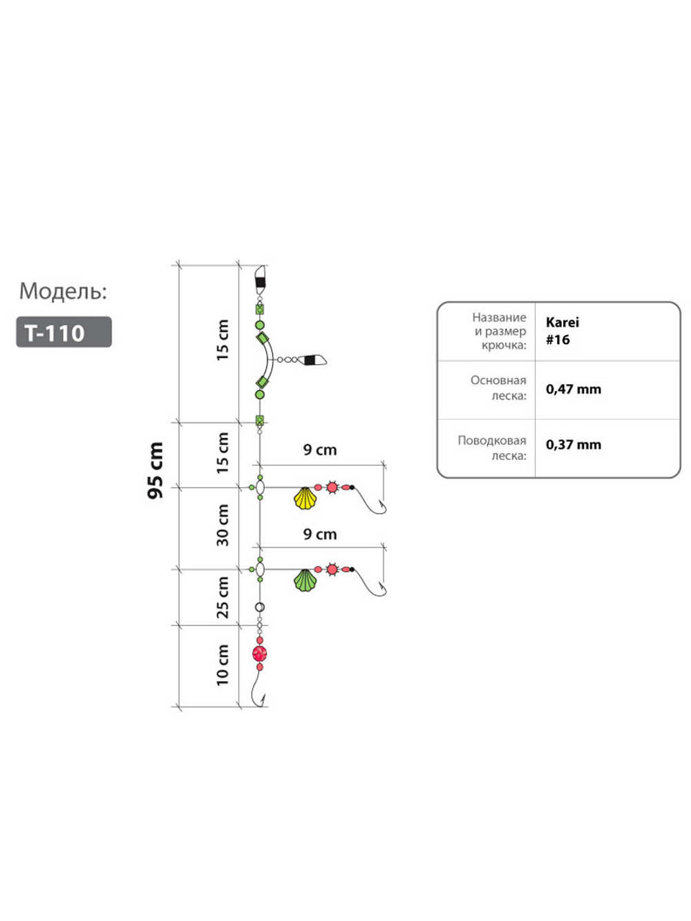 Оснастка HIGASHI T-111 #16
