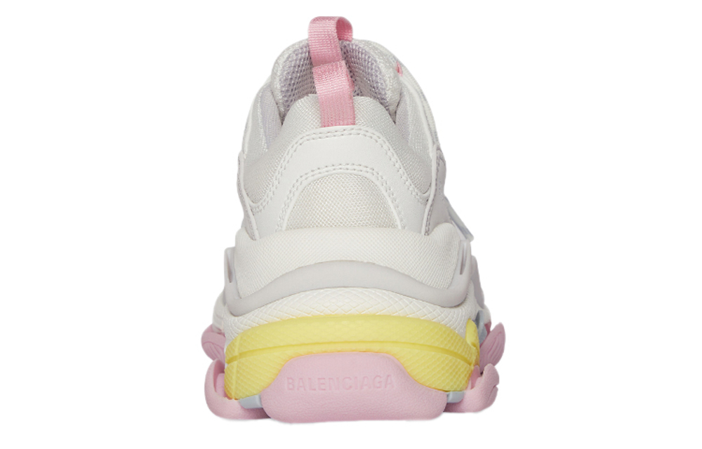 Balenciaga Triple S White Yellow Women"s