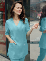 Медицинская блуза женская для медиков/косметологов/медсестер