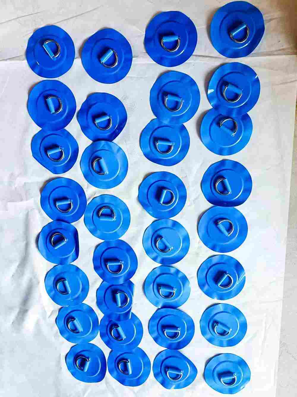 Крепление для батута, синего цвета, 0,25*0,25*0,3 м