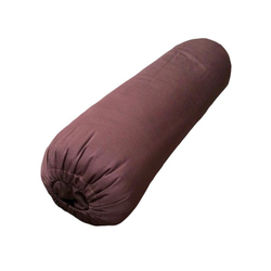 Болстер для йоги Айенгара шерстяной с хлопковым чехлом 75см Рамайога