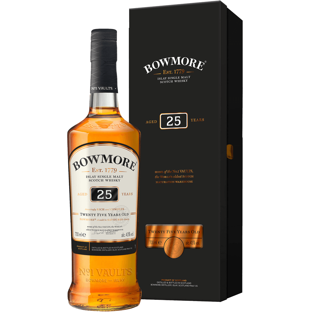 Bowmore 25 YO Gift Box