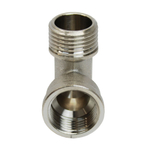 Уголок 1/2'' вн/нар  с ограничением никель