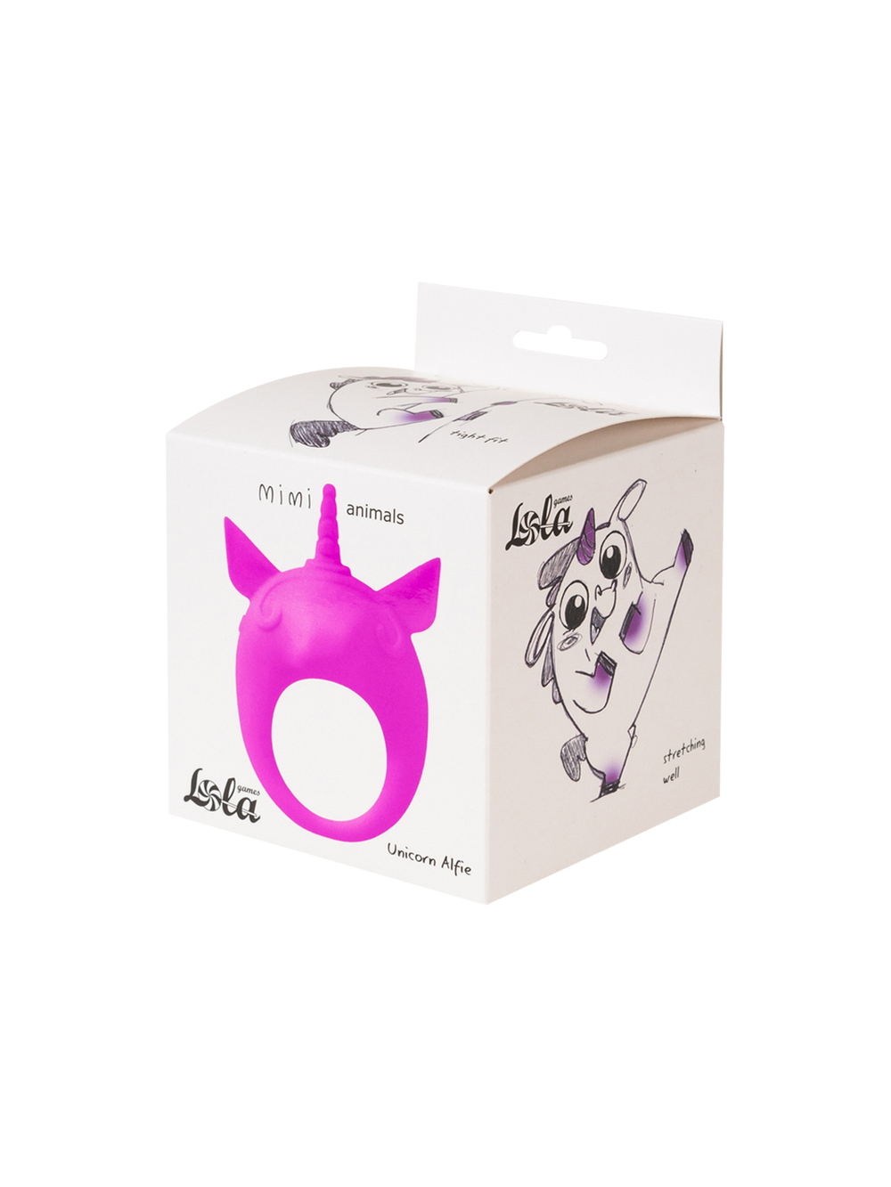 Стимулятор клитора Mimi Animals Unicorn Alfie Purple 7000-16lola