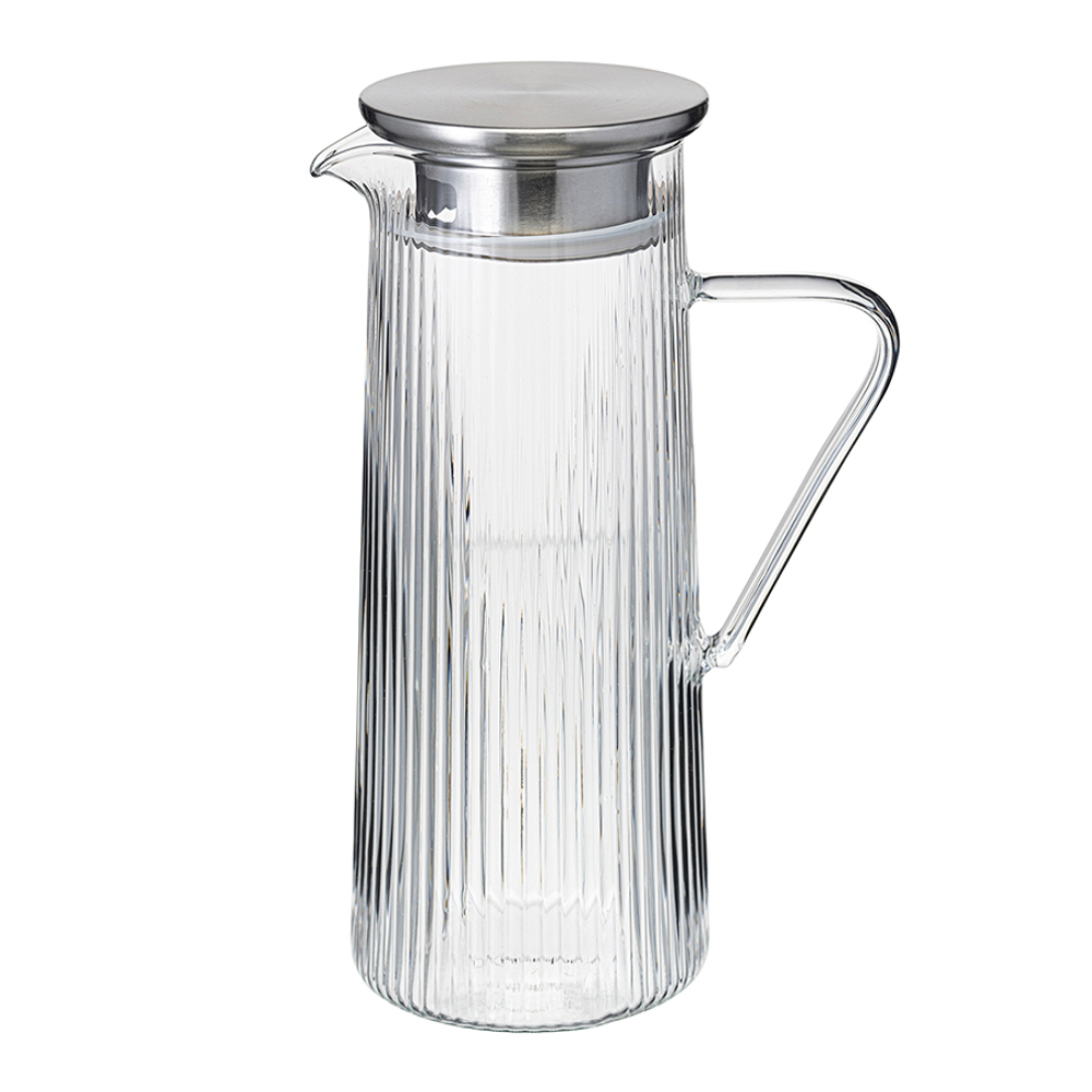 Кувшин с крышкой soft ripples, 1,2 л