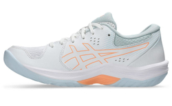 Женские кроссовки для бадминтона/сквоша Asics Beyond FF - white/bright sunstone