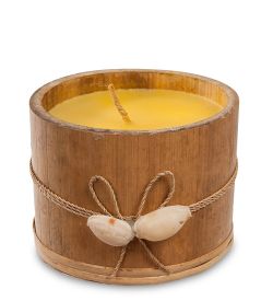 Decor and Gift 36-006 Свеча в бамбуке (о.Бали) бол.