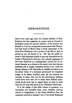 A Full Collation of the Codex Sinaiticus with the Received Text of the New Testament. To Which Is Prefixed a Critical Introduction | F.H. Scrivener