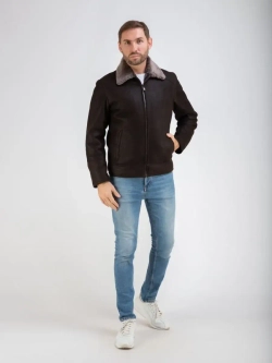 Дубленка мужская зимняя натуральная Турция