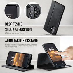 Чехол-кошелек CaseMe 2 in 1 MagSafe iPhone 16+